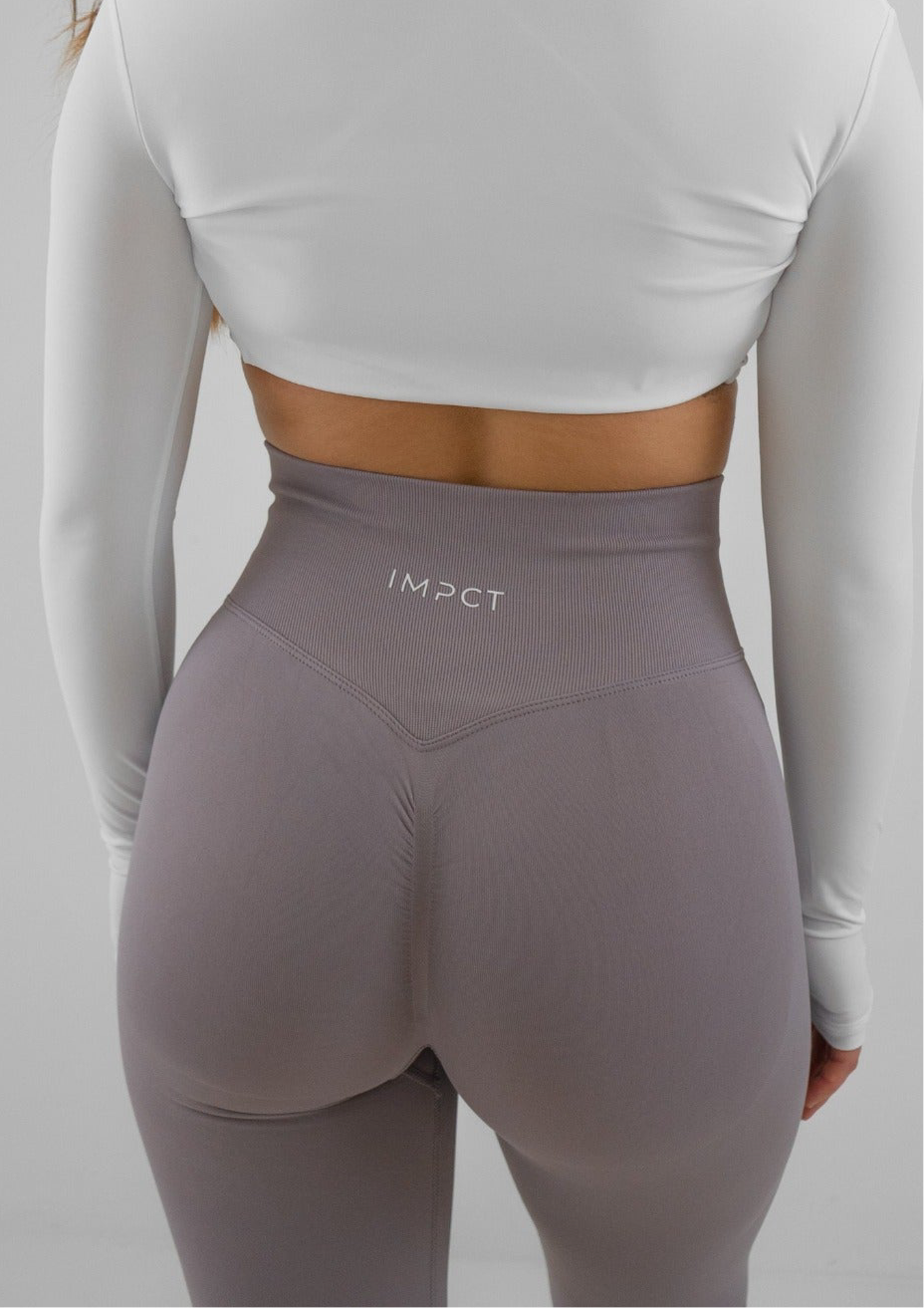 Staple Scrunch Leggings - Thistle