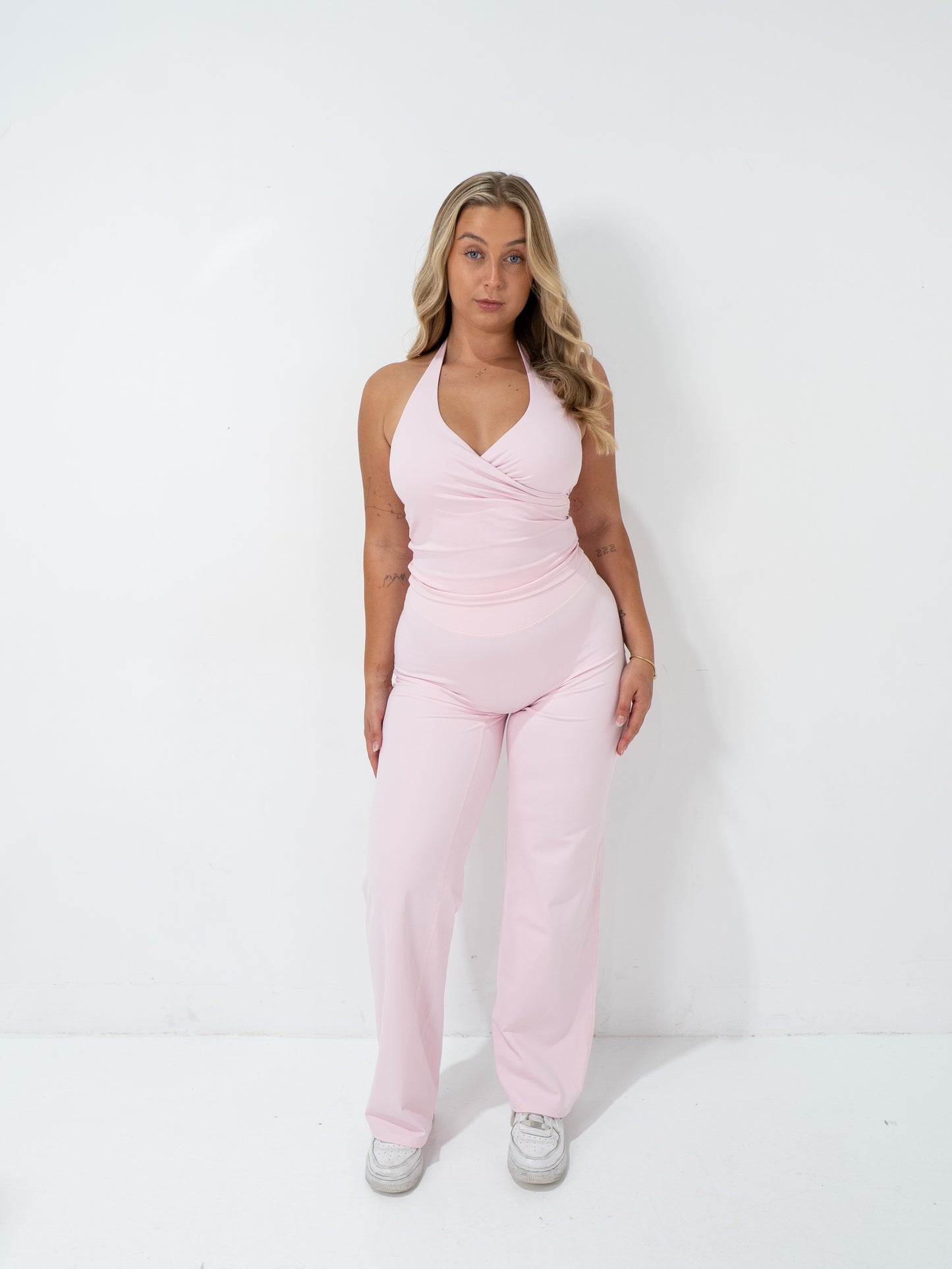 Core Cloud Straight Leg Pants - Strawberry