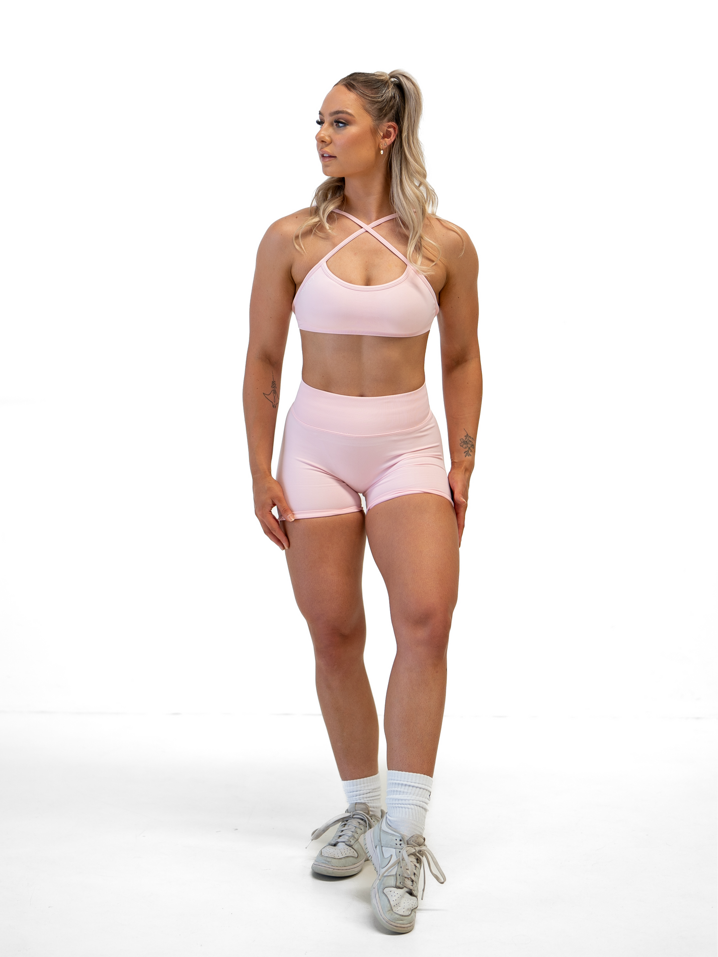 Sol Scrunch Shorts - Cosmo