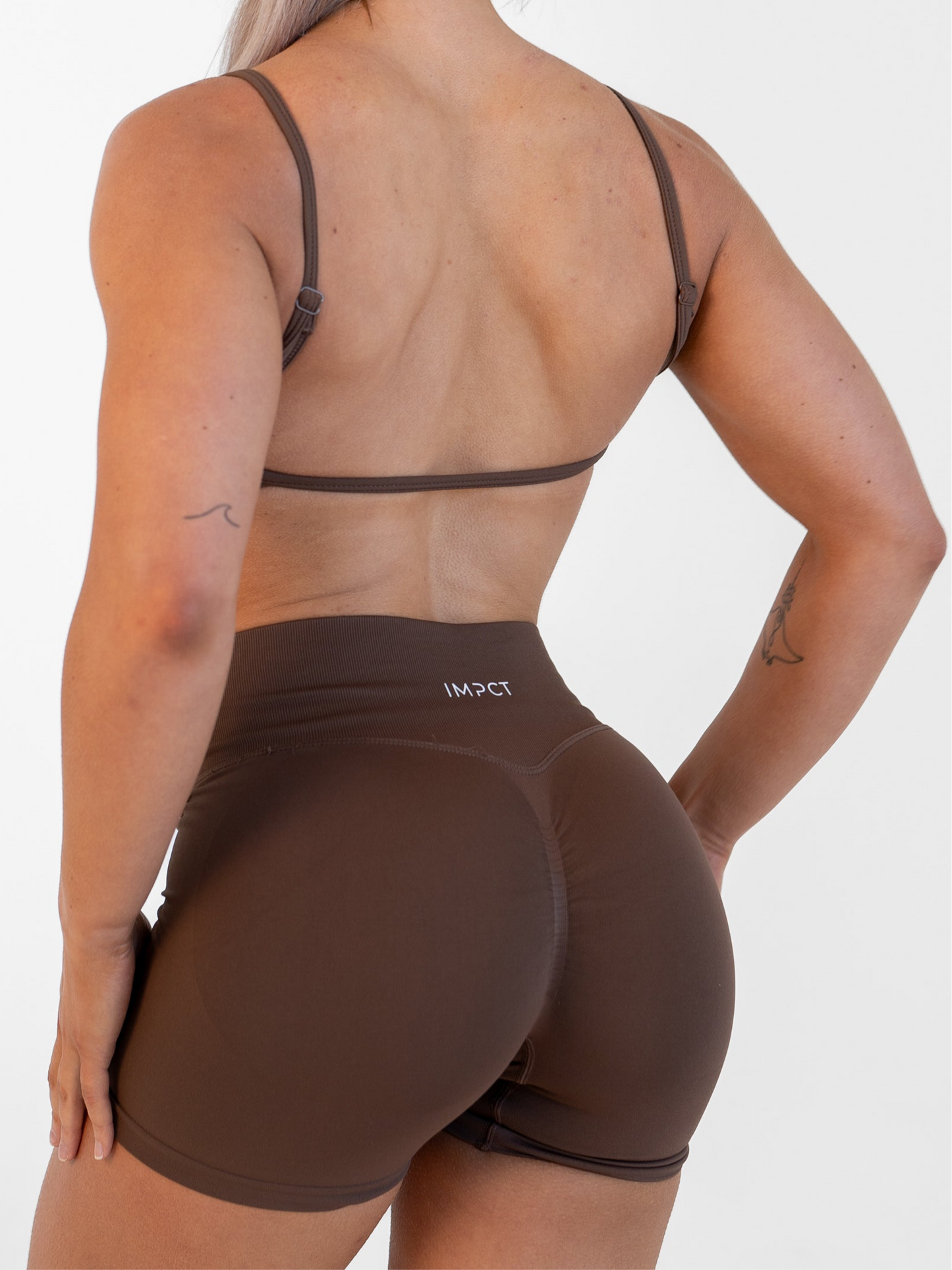 Sol Scrunch Shorts - Coco
