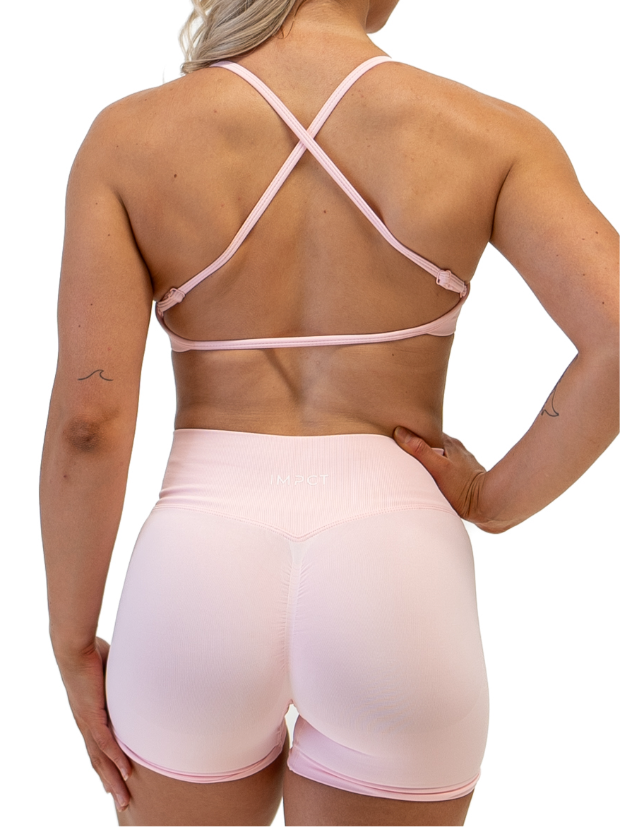 Sol Scrunch Shorts - Cosmo