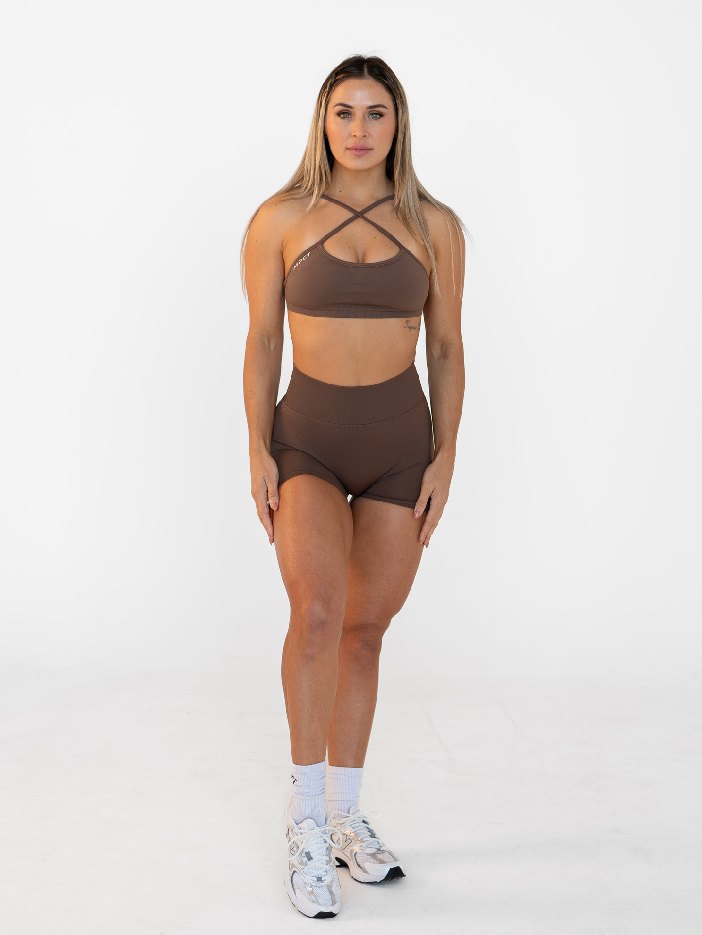 Sol Scrunch Shorts - Coco