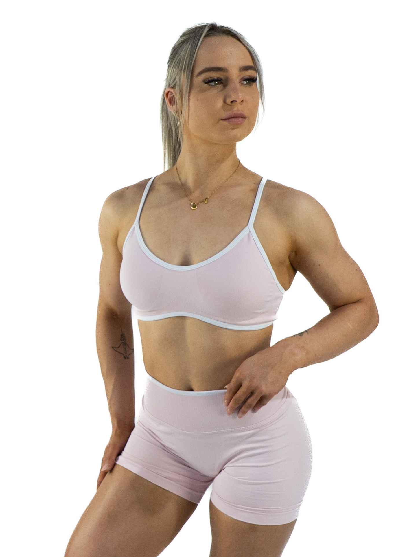 DuoSculpt Bra - Blush Pink