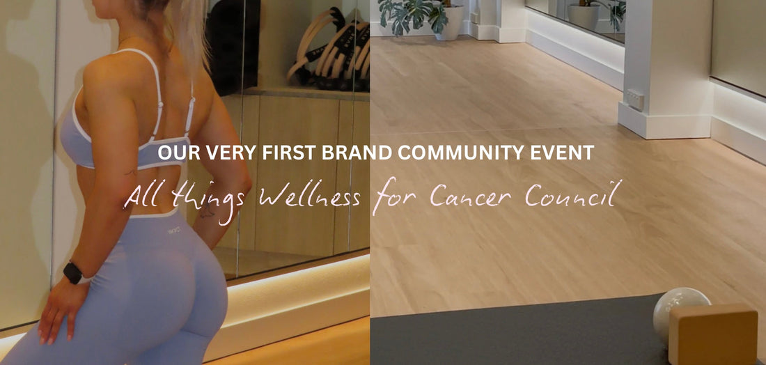 OUR FIRST BRAND EVENT - All things wellness for charity!
