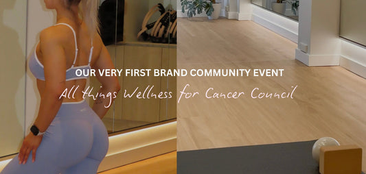 OUR FIRST BRAND EVENT - All things wellness for charity!