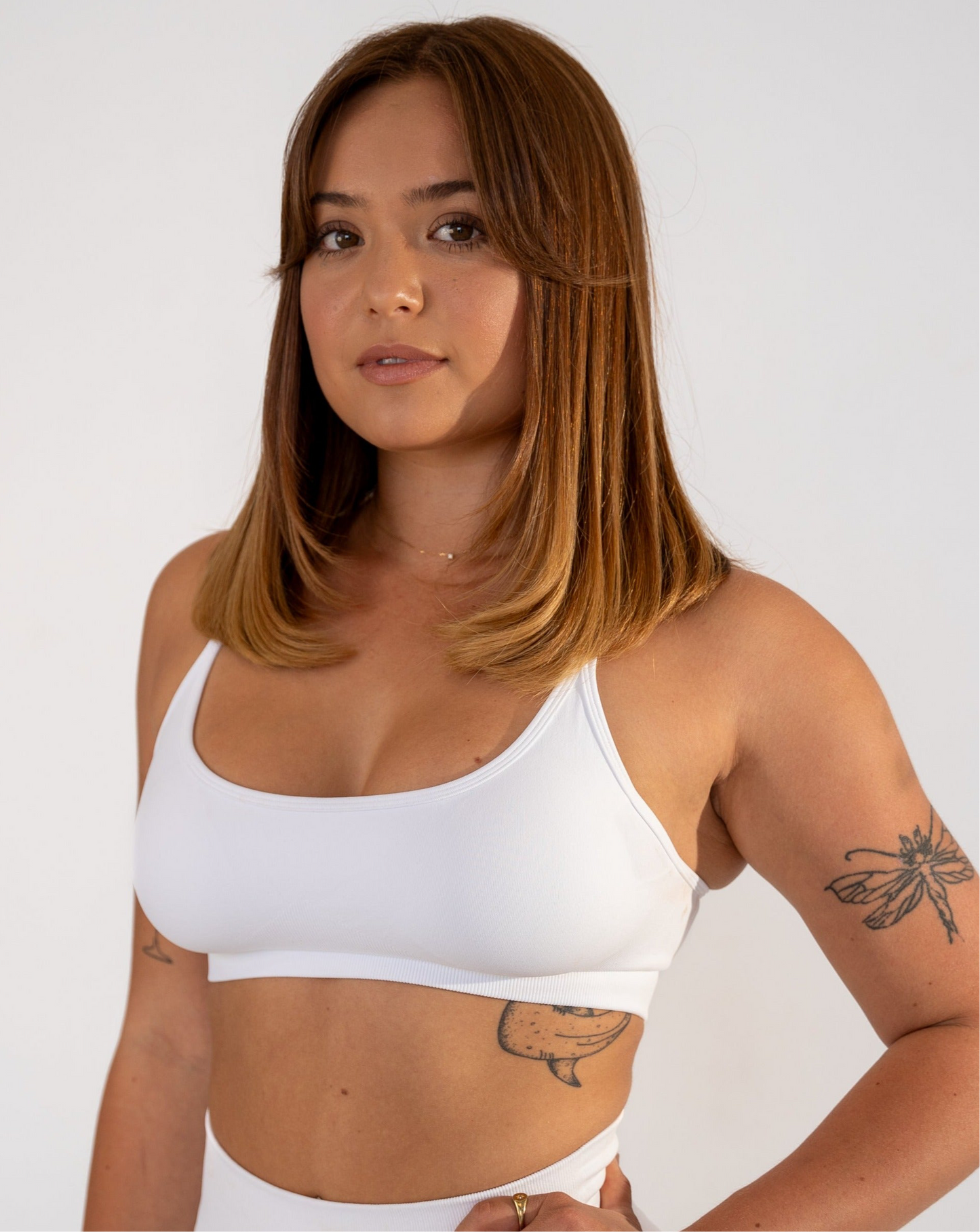 Safari Bra - White