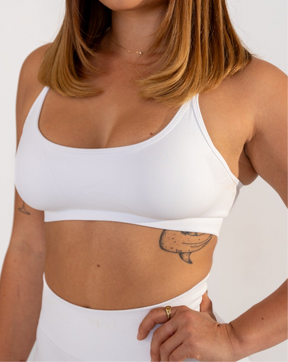 Safari Bra - White