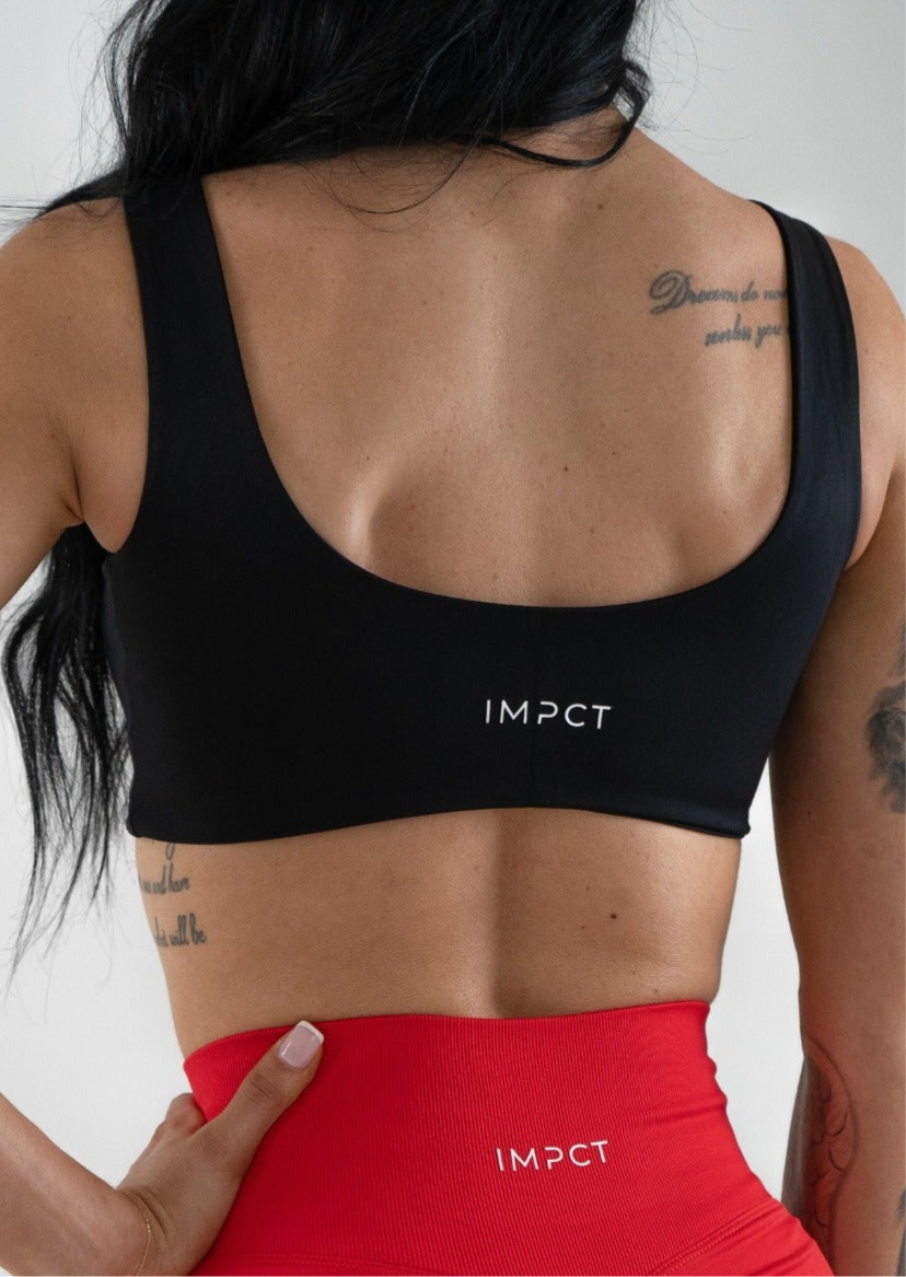 Staple Curve Bra - Black