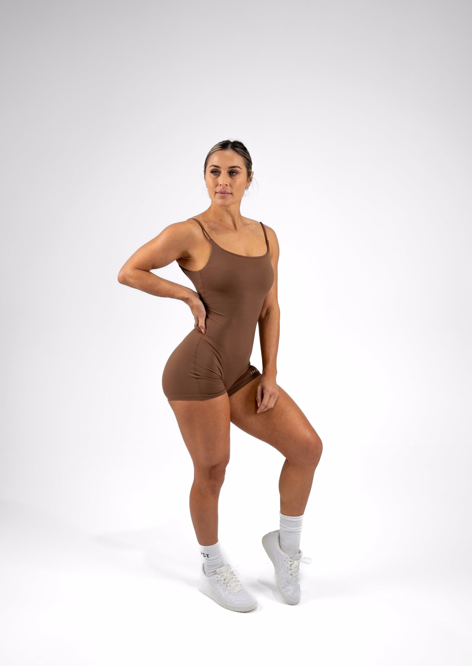 Brown unitard