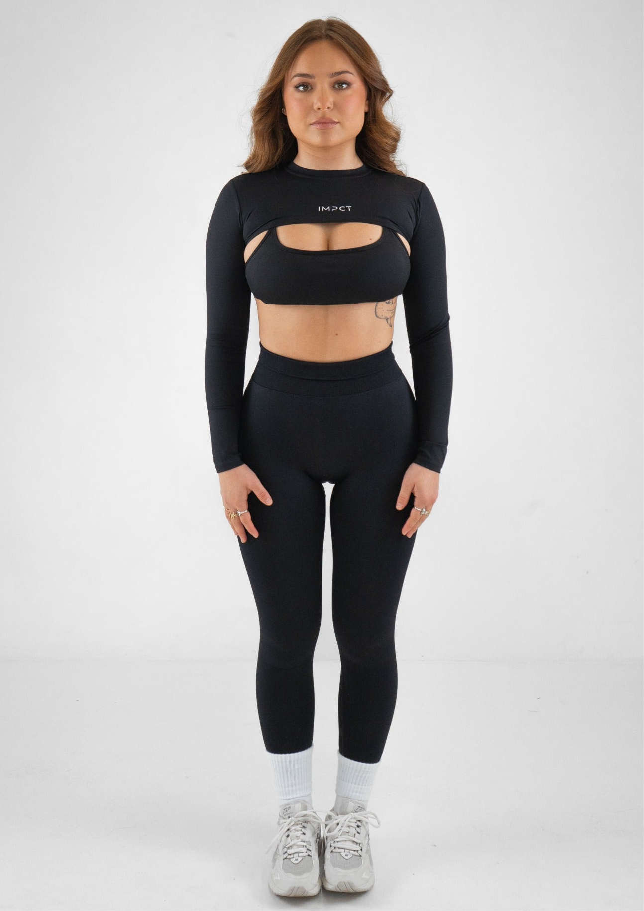 Staple Scrunch Leggings - Black