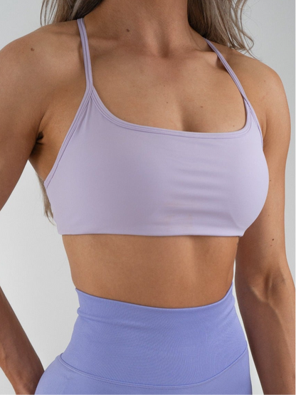 Staple Cross Bra - Lilac