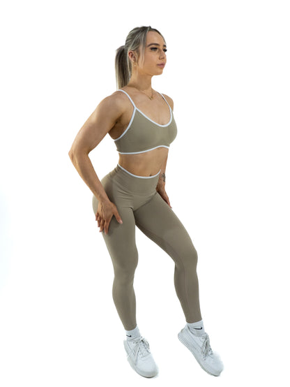 DuoSculpt Leggings - Dune Beige