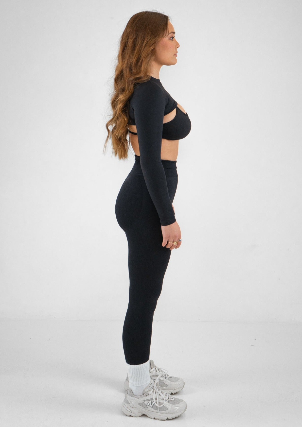 Staple Scrunch Leggings - Black