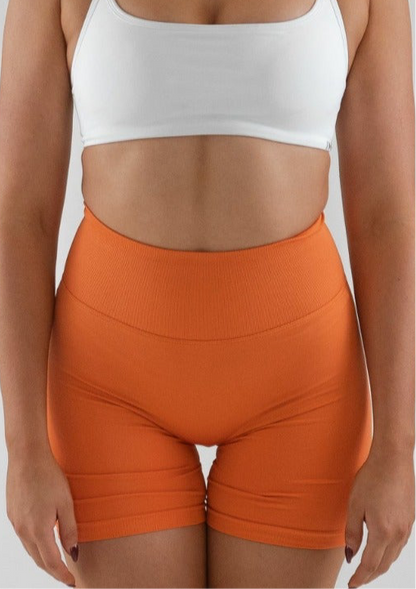 Staple Scrunch Shorts - Burnt Orange