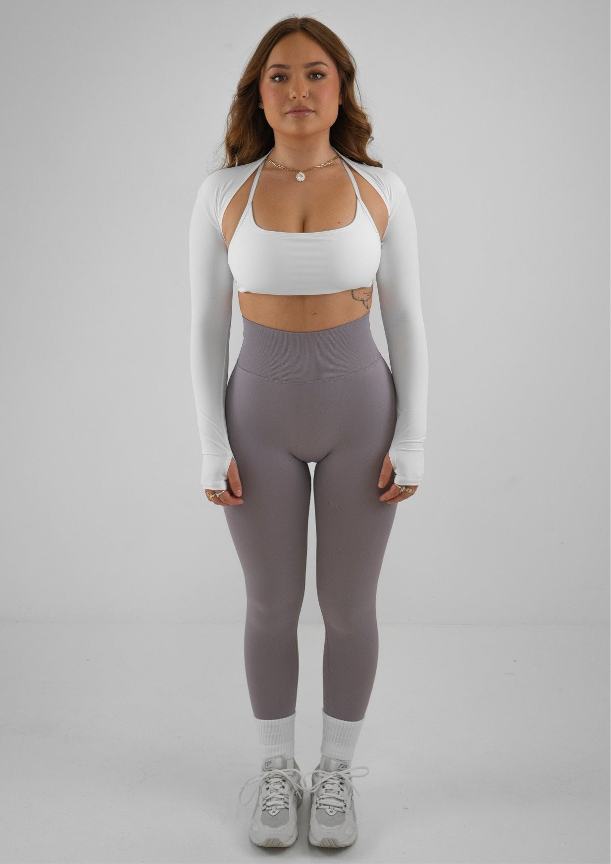 Staple Scrunch Leggings - Thistle