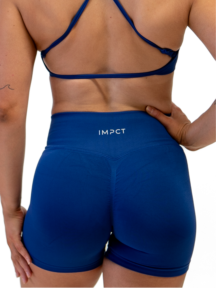 Sol Scrunch Shorts - Midnight