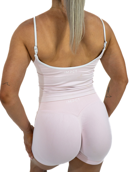 DuoSculpt Cami Tank - Blush Pink