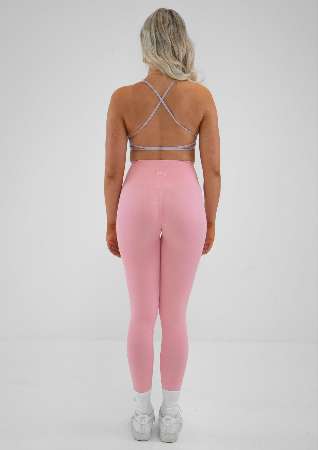 Staple Scrunch Leggings - Candy Pink