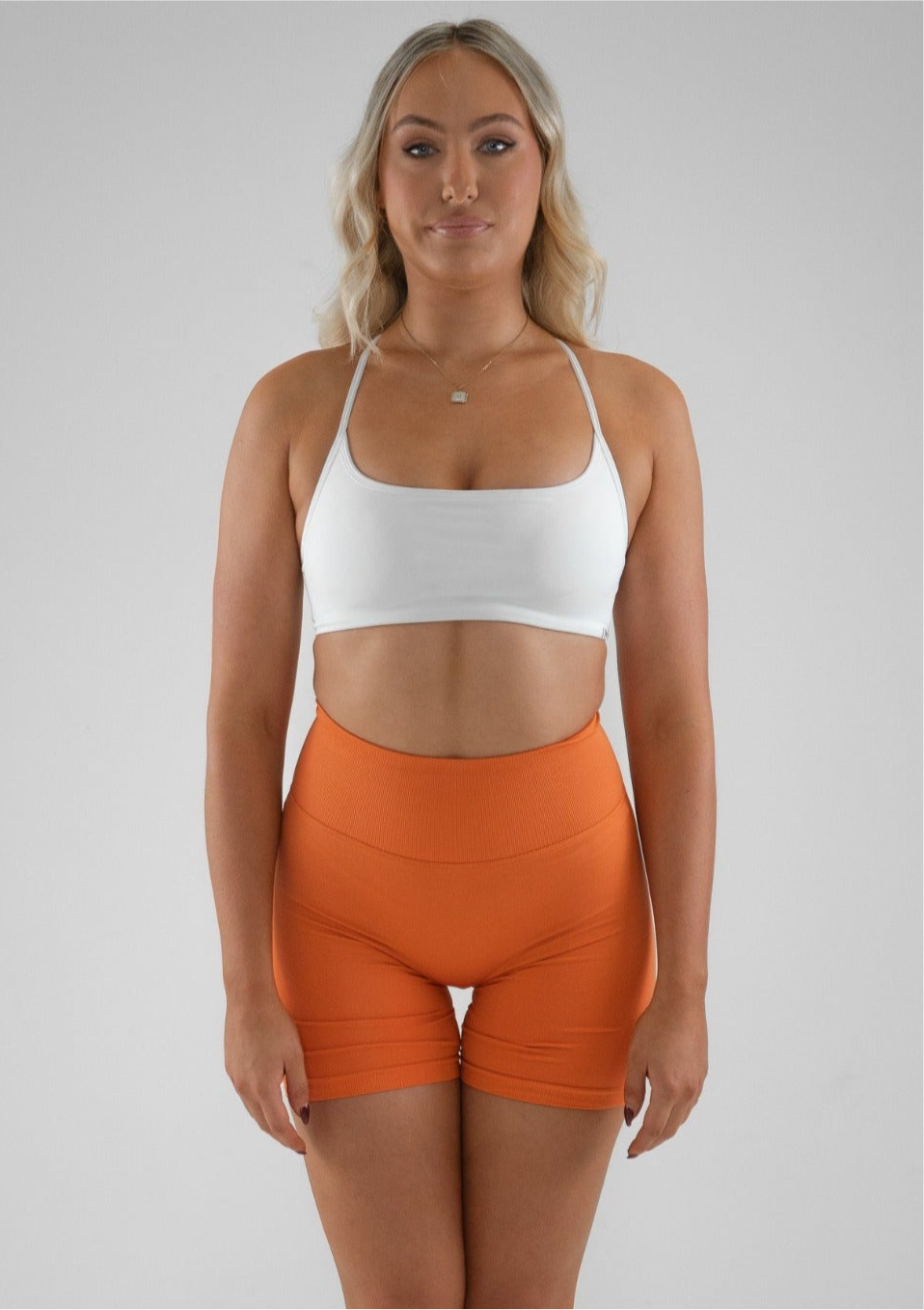 Staple Scrunch Shorts - Burnt Orange