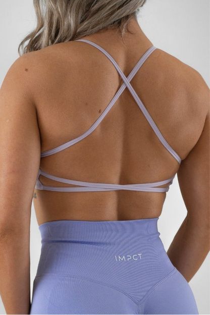 Staple Cross Bra - Lilac