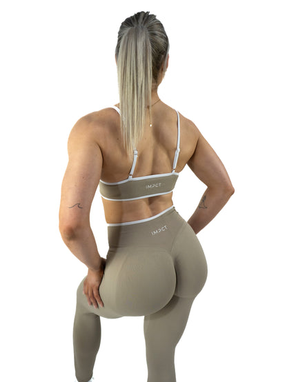 DuoSculpt Leggings - Dune Beige