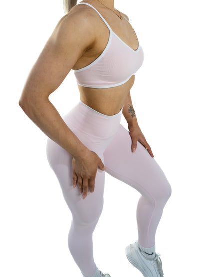 DuoSculpt Leggings - Blush Pink