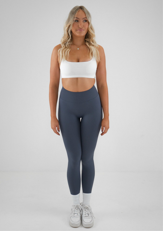Staple Scrunch Leggings - Slate