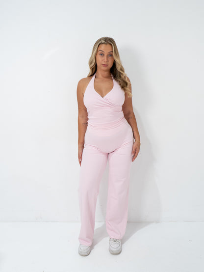 Core Cloud Straight Leg Pants - Strawberry