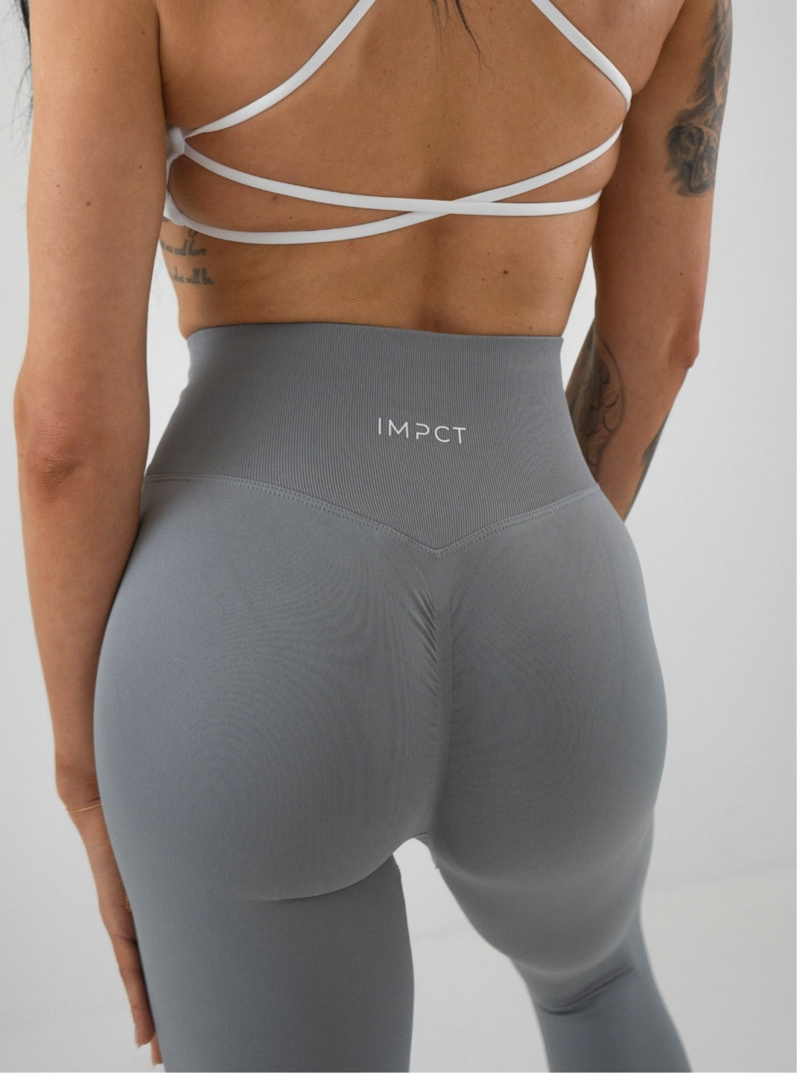 Staple Scrunch Leggings - Cloud