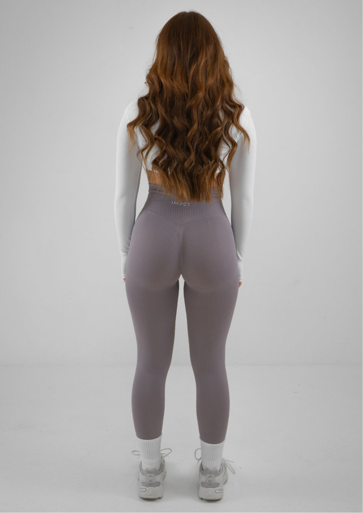 Staple Scrunch Leggings - Thistle