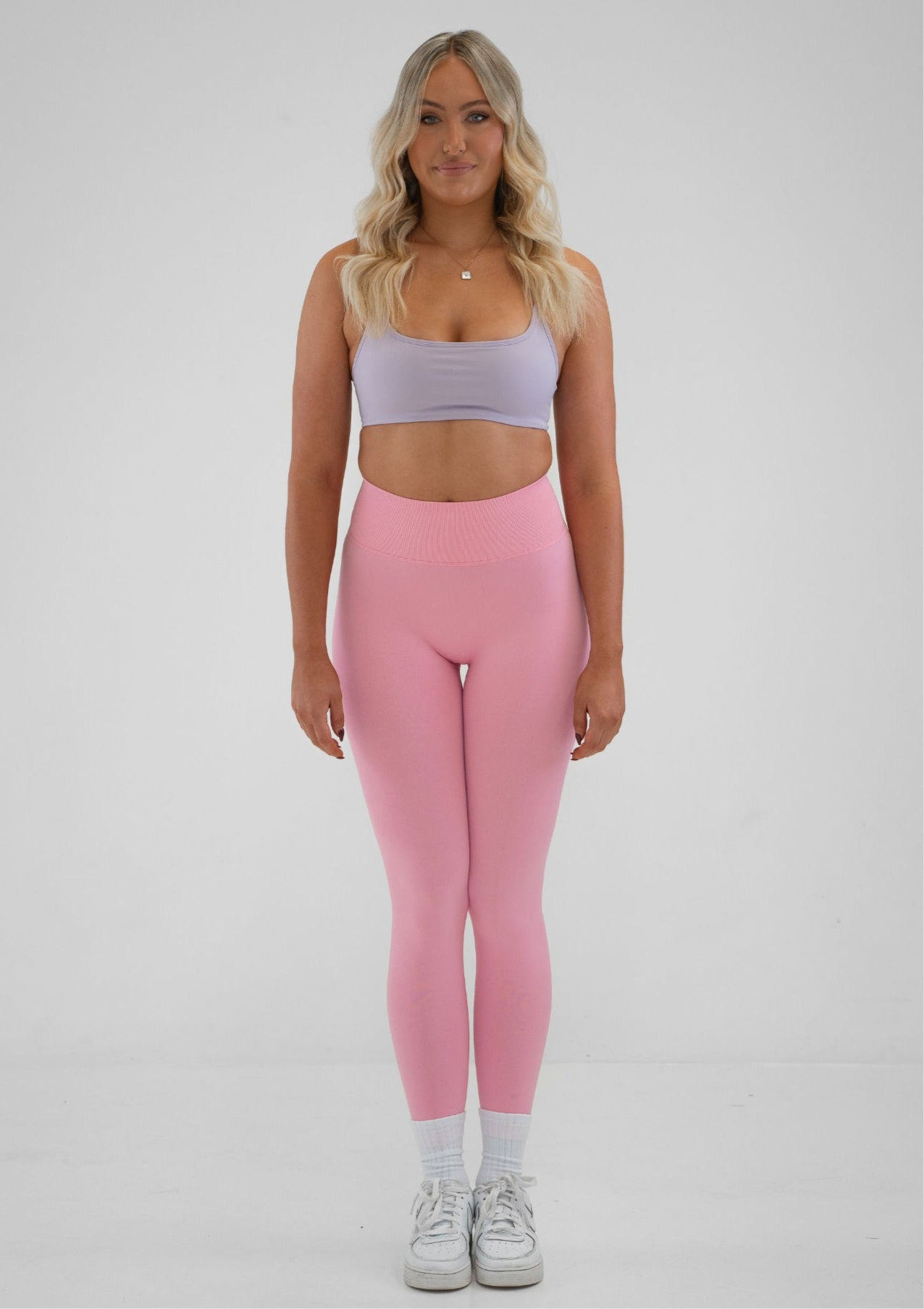 Staple Scrunch Leggings - Candy Pink