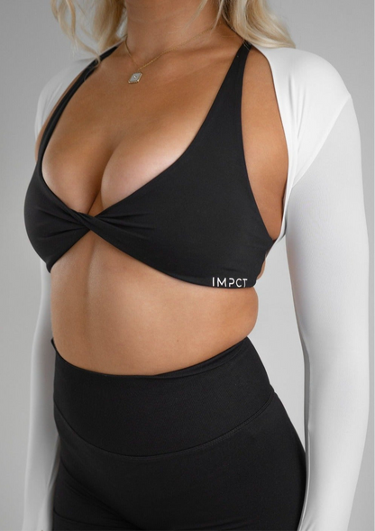 Essential Twist Bra - Black