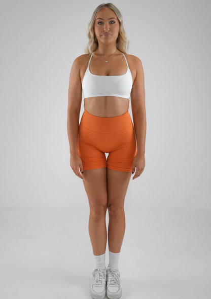 Staple Scrunch Shorts - Burnt Orange