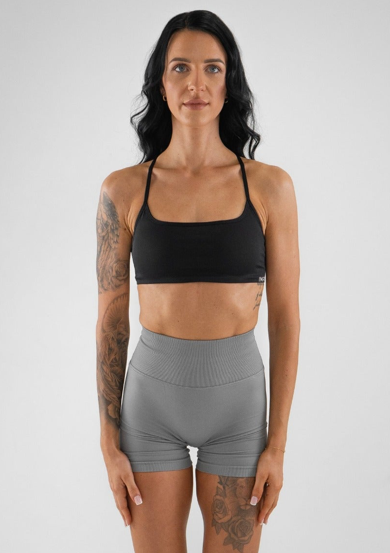 Staple Scrunch Shorts - Cloud