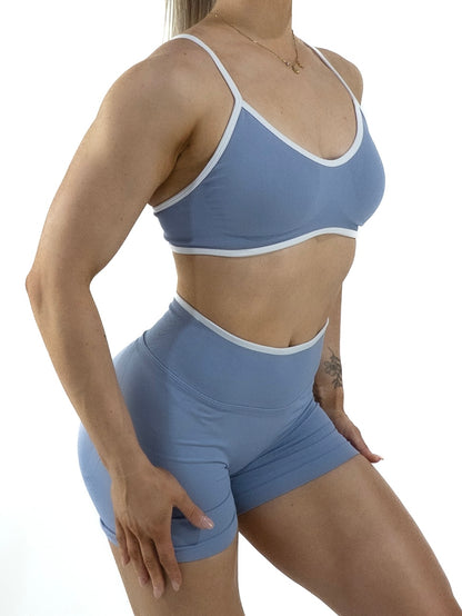 DuoSculpt Bra - Powder Blue