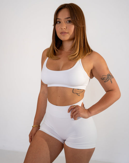 Safari Bra - White