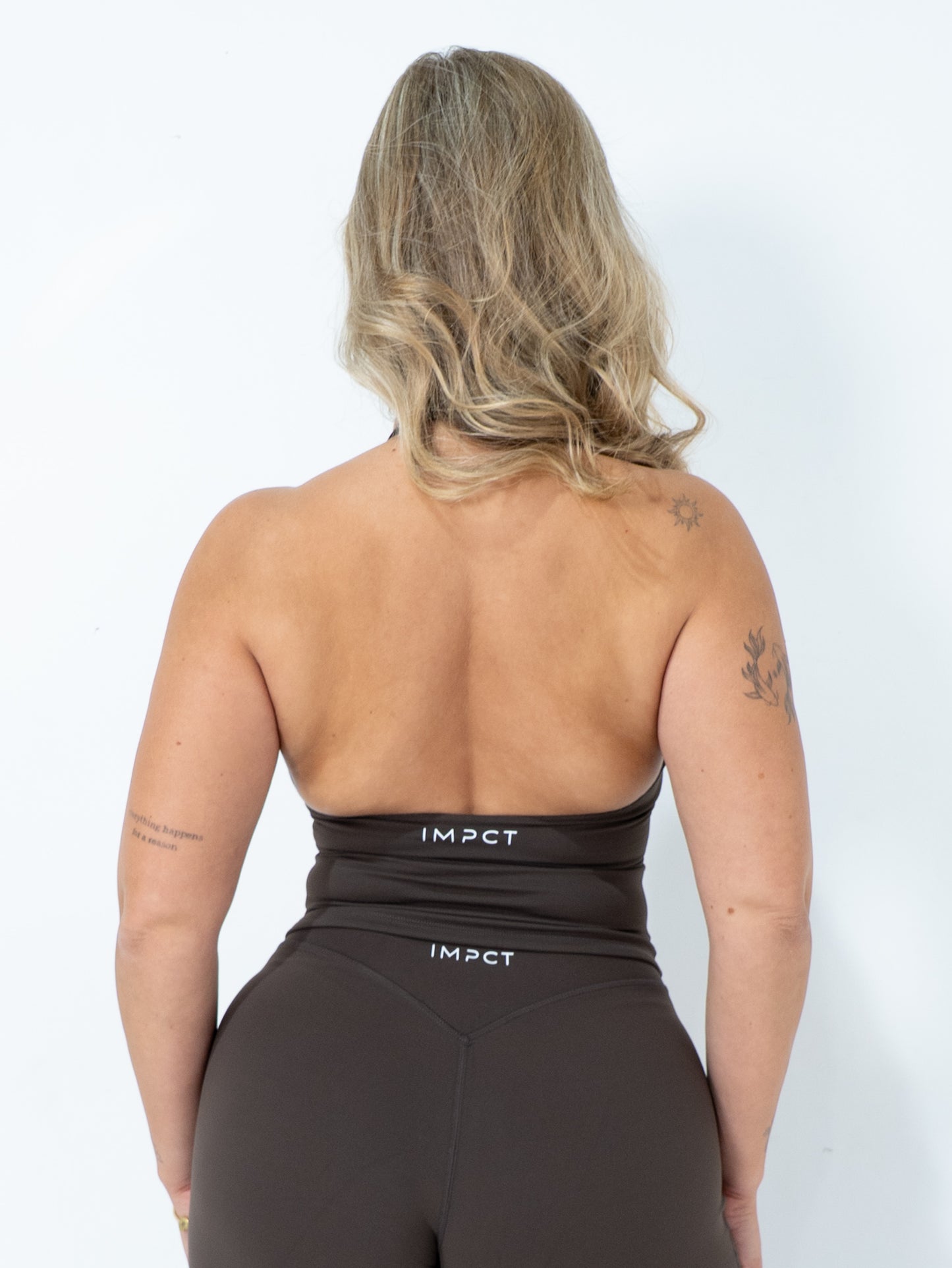 Core Cloud Halter Tank - Cookie