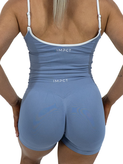 DuoSculpt Shorts - Powder Blue